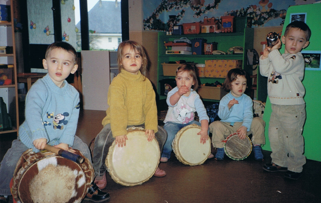 Maintenant on joue sur les instruments