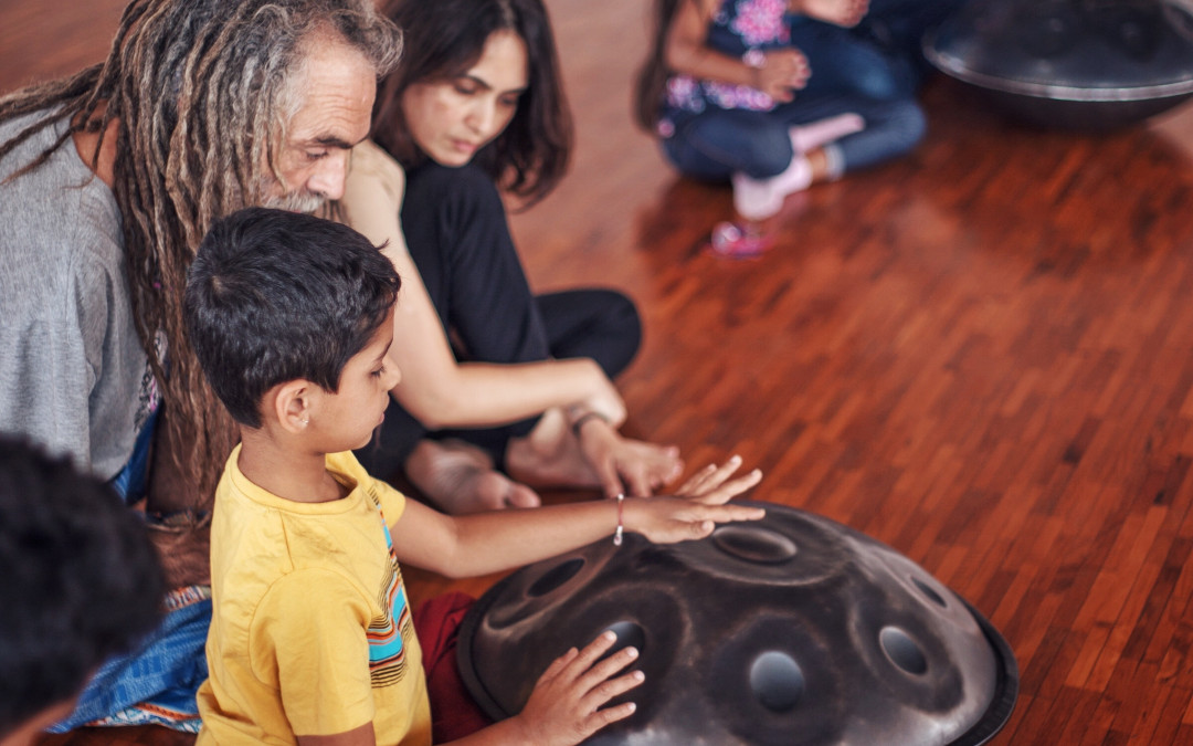 ATELIER PERCUSSIONS ENFANTS – PARENTS, SHOONYA SPACE, BANGALORE, INDIA, 2020